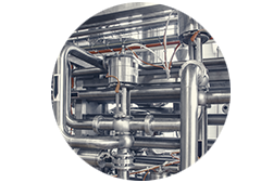 Pipes in a factory
